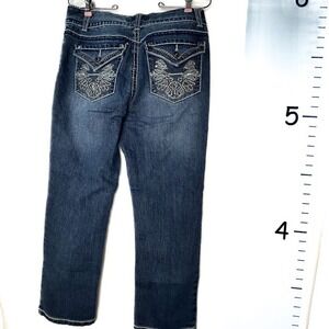 Nine West Blue‎ Jeans Date Night Fit 28/6 Missy Western Cowgirl Rockabillies
